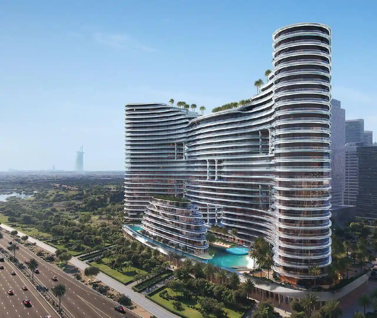Binghatti Aquarise: Business Bay'de Satılık Lüks Daireler